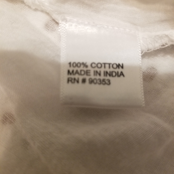 White boho tunic dress - Picture 6 of 7